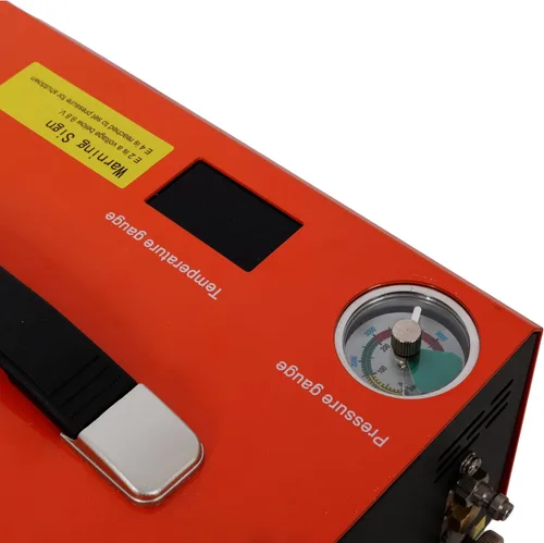 Miniatura 5 de Compresor de aire PCP, compresor de pistola de aire PCP portátil de 4500PSI con convertidor integrado, parada automática DC12V/AC120V Bomba