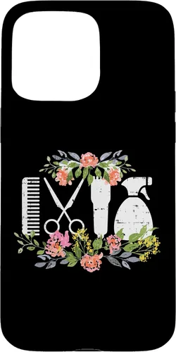Miniatura 30 de Funda de regalo para iPhone 13 Pro Max Hair Styling Tool Flower Hairdresser Hairstylist Barber Gift Case