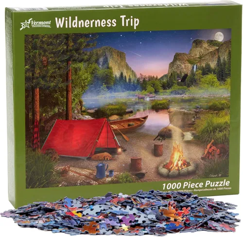 Miniatura 3 de Vermont Christmas Company Wilderness Trip - Rompecabezas de 1000 piezas