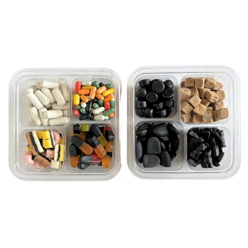 Miniatura 5 de deReuze Dulces de regaliz holandés de los Países Bajos hasta 4 libras Muestra de regaliz negro Surtido salado y dulce 16 variedades: Griotten
