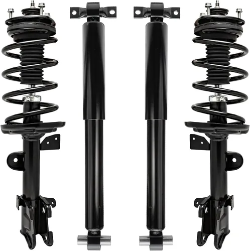 Miniatura 97 de Detroit Axle - Puntales y Amortiguadores para Chevy Traverse Buick Enclave GMC Acadia Saturn Outlook 2007-2012, 2 puntales delanteros con resorte