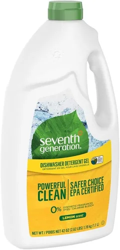 Miniatura 12 de Gel de lavavajillas automático Seventh Generation Free and Clear, 42 onzas - 6 por caja.
