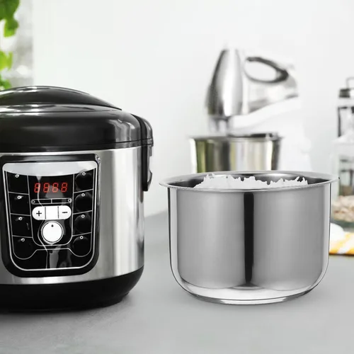 Miniatura 7 de 2.1QT/2L 6 tazas de olla de arroz Liner olla olla interior olla de arroz antiadherente cocina reemplazo reemplazo forro 7.78 x 4.72 pulgadas