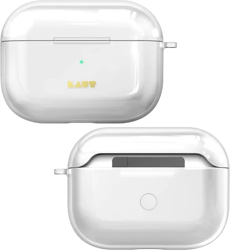Miniatura 2 de LAUT Crystal X para AirPods Pro Transparente Antiarañazos Mosquetón incluido • Cristal