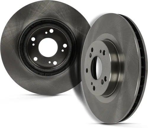 SCITOO Rotores de frenos 2 piezas Kit de frenos delanteros para Acura CSX 2007-2010, para Acura ILX 2013-2015, para Acura RSX 2002-2006, Honda Civic