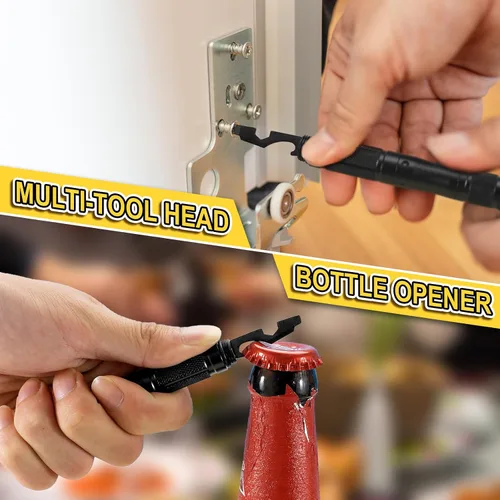 Miniatura 5 de Rellenos de calcetines para hombres adultos, bolígrafo táctico 9 en 1, regalos de Navidad para hombres, papá, él, novio, marido, regalos de elefante