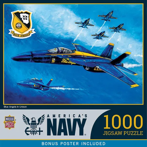 Miniatura 10 de MasterPieces Rompecabezas de 1000 piezas - Marina de los Estados Unidos - 19.25 x 26.75 pulgadas