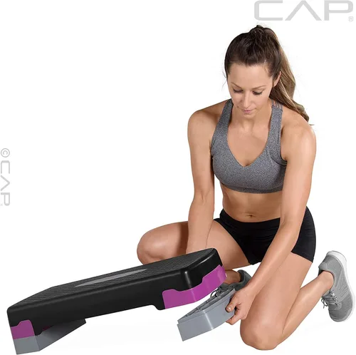 Miniatura 6 de Tone Fitness Plataforma de paso aeróbico compacta Paso de ejercicio