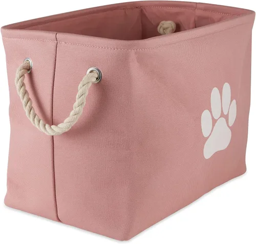 Miniatura 22 de Bone Dry - Canasta de almacenamiento para mascotas, pequeña y rectangular, coleccionable, aguamarina