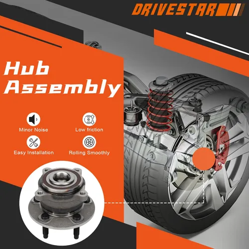 Miniatura 2 de 512446 Conjunto de cubo y rodamiento de rueda trasera para Chevrolet Cruze 2011 12 2013 y para Chevrolet Cruze Limited 2016