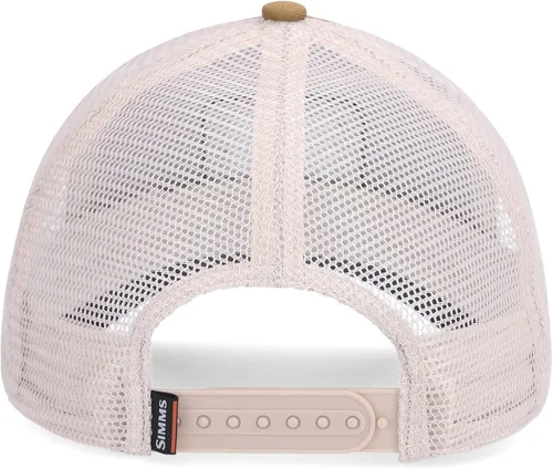 Miniatura 3 de Simms Walleye Patch Trucker Sombrero Gorra de béisbol Snapback con parche de pez Walleye