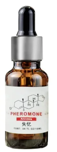 Okian Colonia de almizcle natural para hombre, feromonas infundidas para atraer mujeres, madera terrosa y dulce, gotero de 0.3 fl oz