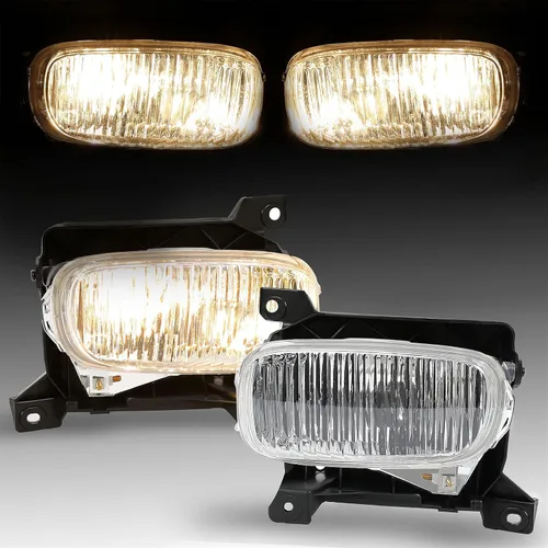 Miniatura 5 de HECASA Par de luces antiniebla compatibles con Toyota Tundra 2000-2006 de repuesto para 812100C010 812200C010 TO2593102 TO2592102 sin bombillas sin