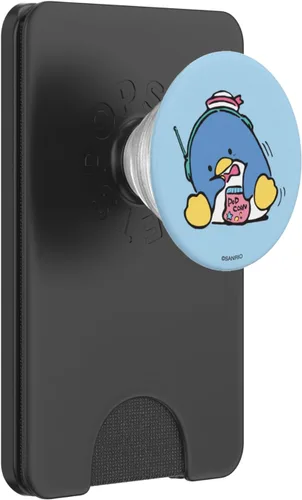 Miniatura 6 de Sanrio Tuxedosam Snacks and Music PopSockets PopGrip: agarre intercambiable para teléfonos y tabletas PopSockets MagSafe PopGrip para iPhone