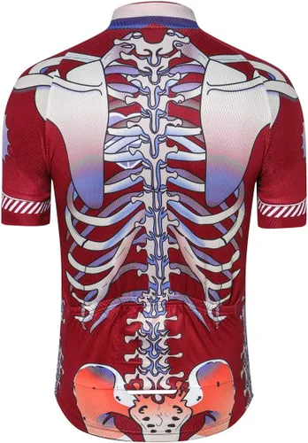 Miniatura 55 de Weimostar Hombre Ciclismo Jersey Manga Corta Bicicleta Ropa Multicolor Diamante