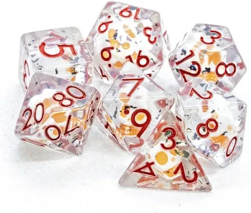 Miniatura 5 de Sage's Portal Familiars and Reagents - Juego de dados de resina para DND, juego de dados poliédricos para Dungeons and Dragons RPG de mesa TTRPG