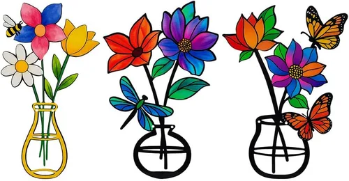 Miniatura 12 de VEWOSTAR Arte de pared de metal para sala de estar, decoración del hogar, hojas coloridas, escultura de pared, árbol de la vida, hecho a mano