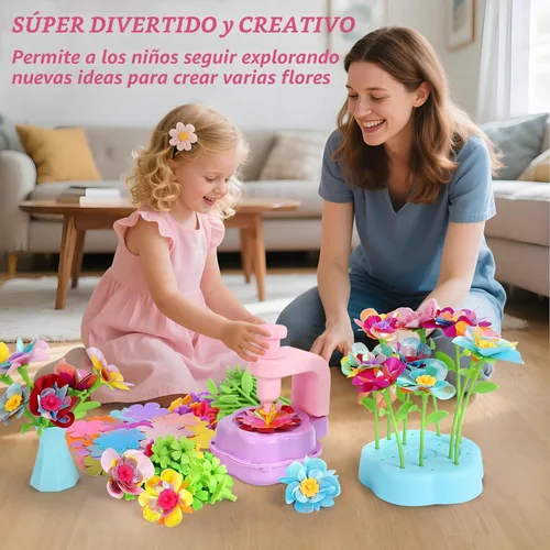 Miniatura 3 de DAISRED Kits de manualidades de flores, juguetes para niños, artes y manualidades para niñas de 4 a 6 a 8 años, kit de fabricación de flores