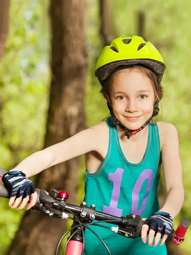 Miniatura 5 de 3 pares de guantes de bicicleta para niños, guantes de entrenamiento sin dedos de medio dedo, gel antideslizante para bicicleta y motocicleta