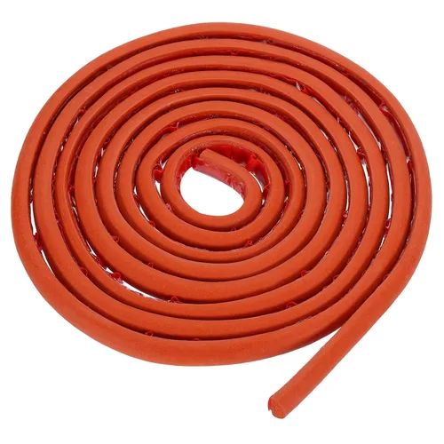 Miniatura 19 de uxcell Varilla de espuma de 3.28 pies, relleno de juntas sólidas en forma de D de 1.18 x 0.59 pulgadas, tira de sellado de espuma para protector