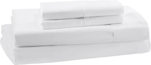 Miniatura 31 de Amazon Aware Juego de fundas de almohada 100% algodón orgánico de 300 hilos, color rubor, estándar, paquete de 2, 32 x 20 pulgadas