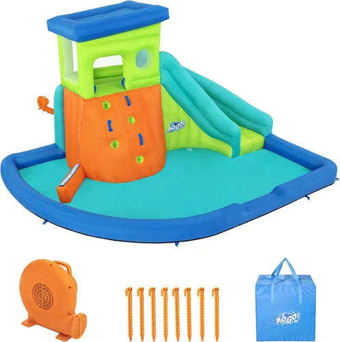Miniatura 10 de H2OGO! HydroHangout - Mega parque acuático inflable para niños