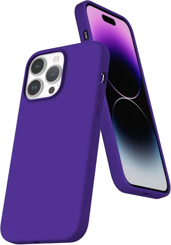 Miniatura 81 de Funda de silicona líquida compatible con iPhone 11 (6.1 pulgadas), cubierta de goma de gel de protección completa con forro de microfibra suave