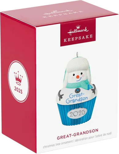 Miniatura 7 de Hallmark Keepsake Adorno de Navidad, magdalena de bisnieto 2025