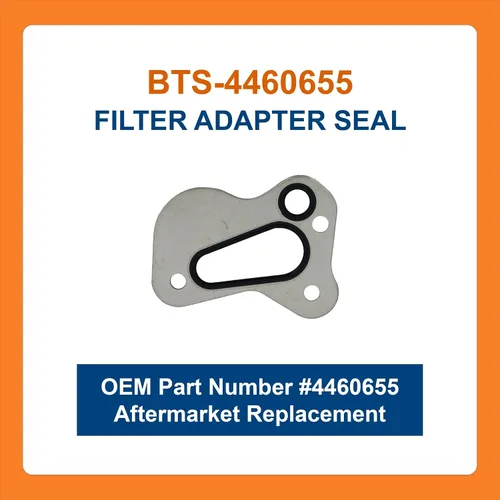 Miniatura 2 de BTS-4460655 - Sello adaptador de filtro, compatible con Danfoss Series 40 / M46, repuesto para OEM 4460655, Sello Adaptador Filtro de Aceite