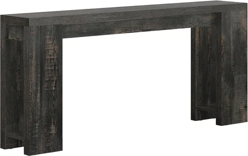 Miniatura 8 de Tribesigns Mesa Consola Extra Larga de 70.9 Pulgadas, Mesa de Sofá de Madera Estilo Granja Detrás del Sofá, Mesa de Acento Estrecha para Entrada