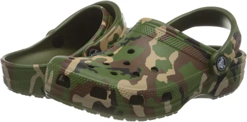 Miniatura 8 de Crocs Zuecos de camuflaje clásicos unisex para adultos