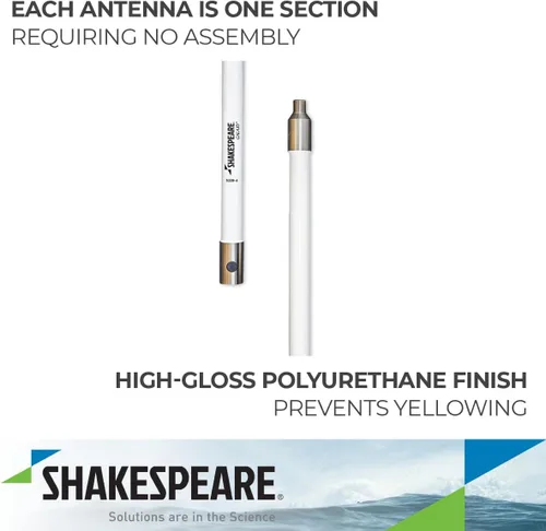 Miniatura 3 de Shakespeare 5228-4 Extensor de antena Galaxy de 4 pies con 1.5 pulgadas de diámetro, color blanco