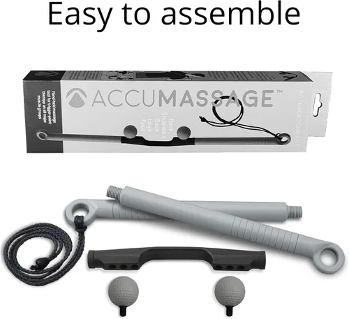 Miniatura 4 de Body Back AccuMassage - Herramienta de masaje de doble punto de presión y martillo de masaje, diseño 2 en 1, herramienta de masajeador de cuello