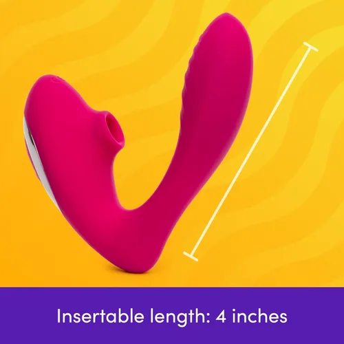Miniatura 5 de Lovehoney Condulge - Juguete de succión de clítoris – Juguete sexual vibrante para estimulación doble de clítoris y punto G – Vibrador de succión