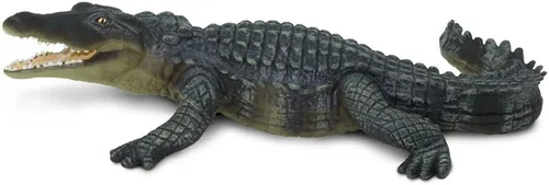 Safari Ltd. Figura de cocodrilo – Figura detallada de reptil de 6 pulgadas – Juguete educativo para niños, niñas y niños a partir de 3 años