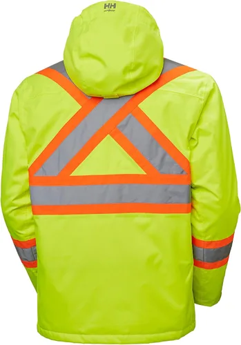 Miniatura 2 de Helly-Hansen Alta Hi-Vis - Chaqueta de trabajo impermeable - Equipo reflectante ANSI/ISEA Clase 3 - Equipo de lluvia aislado
