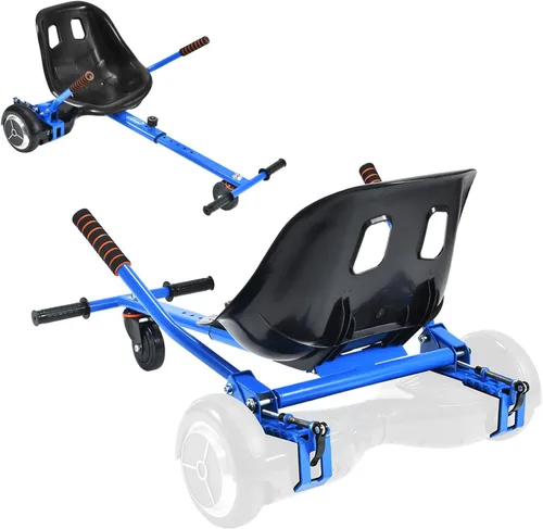 Miniatura 14 de Hishine Accesorio de asiento para aeropatineta de 6.5 a 10 pulgadas, diseño mejorado sin necesidad de correas de velcro, kit de conversión Go Kart