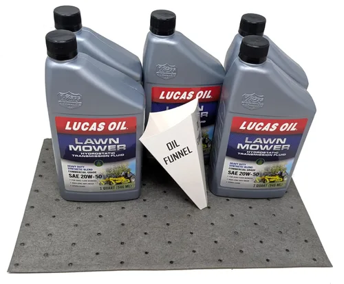 Lucas 5-Quarts SAE 20W-50 Mezcla sintética Fluido de transmisión hidrostática