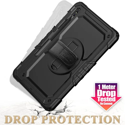 Miniatura 6 de SEYMAC stock Funda para Samsung Galaxy Tab S7 FE / S8 Plus 5G Funda de 12.4 pulgadas con protector de pantalla portalápices