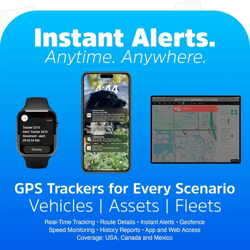 Miniatura 5 de Optimus GV75MG impermeable con cable GPS Tracker para coches, motocicletas, barcos, maquinaria, activos