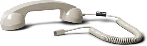 Miniatura 11 de Native Union Pop Phone – Auricular retro con micrófono y altavoz, USB-C para iPhone, iPad, Laptop, Tablet, Samsung S25, Flip 7, Fold 7 – Trabajo Pino