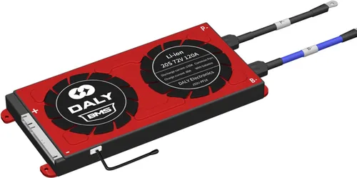 Miniatura 47 de DALY Smart BMS Li-ion 72V 20S 30A con comunicación UART, restablecimiento del módulo Bluetooth, puerto común para UPS convertidor de potencia