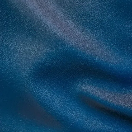 Fabric Mart Direct The Yard, cuero sintético azul de 54 pulgadas de ancho, 1 yarda continua 540 GSM 0.031 in de grosor, piel sintética, cuero de moda