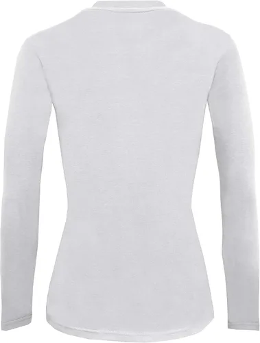 Miniatura 34 de Natural Uniforms Camiseta Under Scrub para mujer, cuello redondo, manga larga, paquete de 3, paquete múltiple de 3