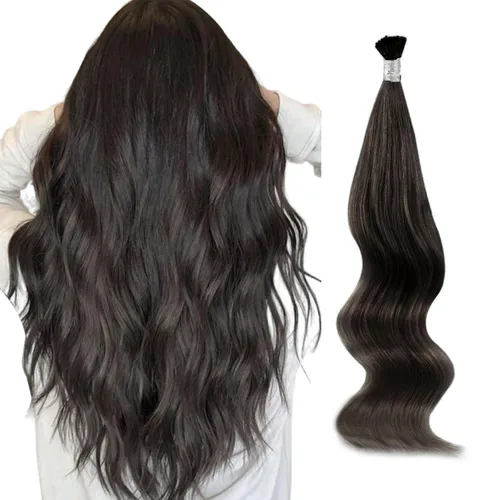 Miniatura 35 de ABH AMAZINGBEAUTY HAIR Extensiones de cabello rizado liso para mujeres negras con punta en I, cabello humano, punta en I, Remy, 50 mechones, punta