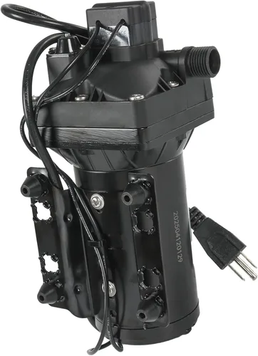 Miniatura 7 de DICMIC 5.0 GPM 115V AC 55 PSI Revolution Bomba de agua con interruptor de presión compatible con cámper, RV, ducha, rociador