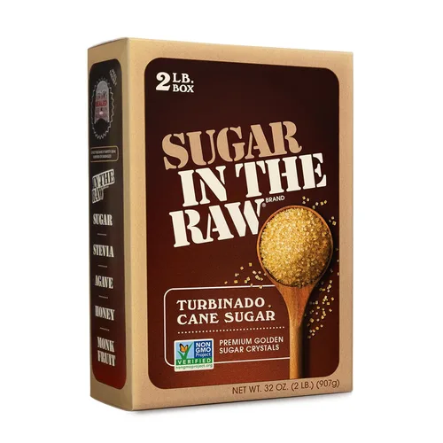 Miniatura 8 de Sugar In The Raw - Azúcar de caña turbinado granulado, sin eritritol, edulcorante natural puro, bebidas calientes y frías, café, cocina, repostería