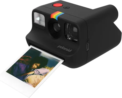 Miniatura 2 de Polaroid Go Generation 2 - Mini cámara de película instantánea, color negro (9096), solo compatible con Go Film