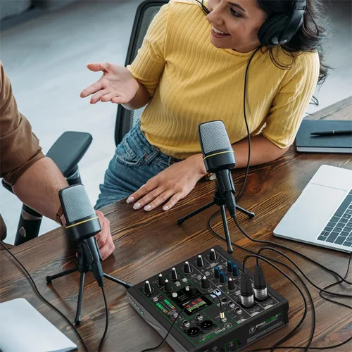 Miniatura 7 de Mackie ProFX6v3+ Mezclador analógico profesional de 6 canales con USB, preamplificadores de micrófono Onyx, motor de efectos GigFX y Bluetooth