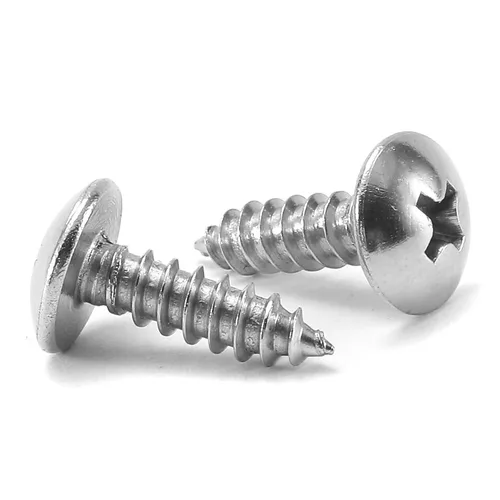 Miniatura 10 de Tornillo para madera #14 x 1-1/2" 100 piezas cabeza de brida Phillips 18-8 (304) acero inoxidable tornillos autorroscantes rápidos por SG TZH